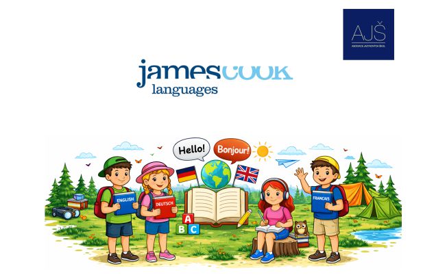 Představujeme zapojené školy do kampaně: James Cook Languages 10 Tabory JCL